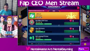 Floor Backdoor! Fap CEO Mens Stream #41 W/HentaiGayming