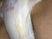 おむつにおしっこする動画その6(0023～0025） 9/16