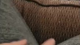 Rubbing my clit through my leggings 