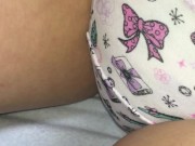 030 パンティをかぶせ、おもらししたおむつを巻き付けてオナニー！ - Screenshot 3 of 16 - Crossdresser
