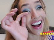 Dancing dressed as a whore sucks and fucks and cums with squirting 16/16