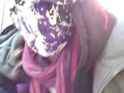 Fingering My Asshole While I Piss in the Public Restroom 16/16