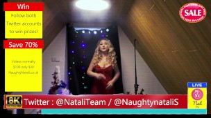 NaughtyNatalis - NATTV - Twitter Promo - Shopping Parody - 70 percent off!