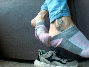 My playful feet!! Sexy soles for you!! 4/16