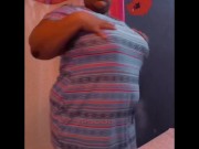 GINA BUNNY SHOWING OFF HER SEXY BBW BODY 