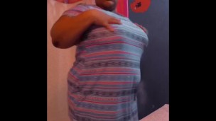 GINA BUNNY SHOWING OFF HER SEXY BBW BODY 