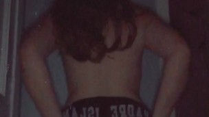 Teen strip tease dance
