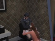 The girl sucked the terminator immediately after arriving on earth | PC gameplay 4/16