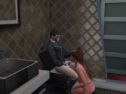 The girl sucked the terminator immediately after arriving on earth | PC gameplay 7/16