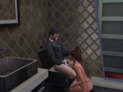 The girl sucked the terminator immediately after arriving on earth | PC gameplay 8/16