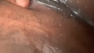 Horny so I rubbed my clit 