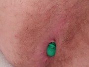 Balloon anal insertion