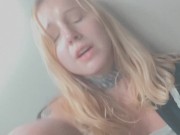 Watch THERAWHONEY Shove Huge Dildo Inside Her Tight Pussy 10/16