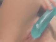 Watch THERAWHONEY Shove Huge Dildo Inside Her Tight Pussy 6/16