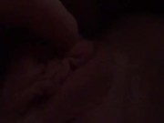 making my tight teen pussy cum three times