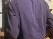 Got horny at work without any of my toys, had to make due