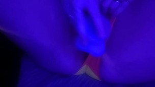Clip: Emberlyn Under UV Light