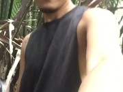 outdoor cumshot