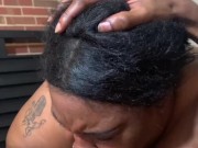 SEXY BBW SUCKS BIG DICK AND SWALLOWS CUM (BBC Gets Sucked Off) @1macmillion 5/16