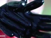 Opera Gloves Fetish Latex Rubber Video