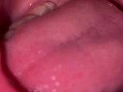 Mouth tour. Uvula and teeth  3/16