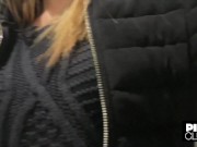 Martina Smerladi si fa scopare nel camerino dal cazzone nero di Freddy Gong 6/16