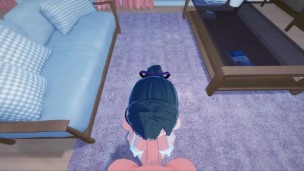 POV fucking hot MILF Mamako Oosuki - Cute Mommy Hentai.