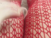 Showing my thong! With legs, pussy, and feet play!  1/16