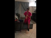 Giant dildos pussy stretching for skinny petite girl 1/16