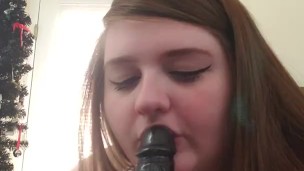 Blowjob practice POV