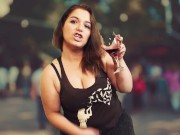 Let's See How Sloshed You Get - Party Girl Femdom Humiliation & Sipping Contest With POV 13/16