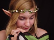 POV Huge Ass Fairy Girl Dildo Riding Cumming 1/16