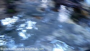 Pulling you into Nature, My World. Guy Moans Loudly has his Dick Erupted with Cum.