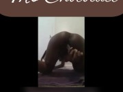 Slim booty bounce on dildo