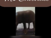 Slim booty bounce on dildo 3/16