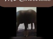 Slim booty bounce on dildo 7/16