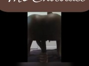 Slim booty bounce on dildo 9/16