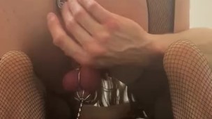 Trying to remove the anal chastity without the key