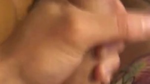 Hot cuban dick stays hard after cumming 