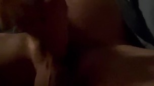 Playing with my cock waiting on my wife 
