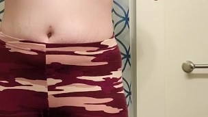 Showing off my sexy ass body before bed
