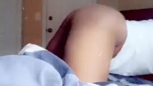 Thick boy twerks sweet boy pussy