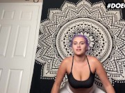 DoeGirls - Sienna Kim Petite Ukrainian Fingers Her Wet Pink Pussy At Home 14/16