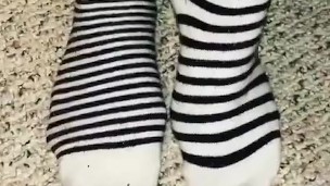 Cute Teen Feet in Sexy Socks