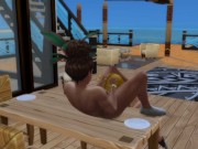 Hot lesbian sex from the first person in the hotel | sims 4 wicked 14/16