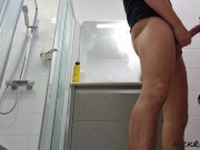 ANAL fucked by gymnast Lara Frost and cum on her feet ( skinny milf ) 9/16