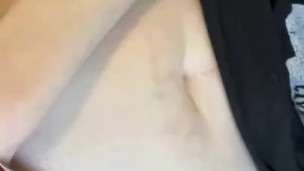 Finger bang wet pussy in panties 