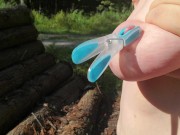 Versuch nicht abzuspritzen - xmas - Harte Titten Behandlung 13/16