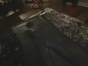 CUTE GIRL IN LATEX VACBED CUMS OVER AND OVER 1/16