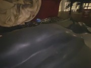 CUTE GIRL IN LATEX VACBED CUMS OVER AND OVER 7/16